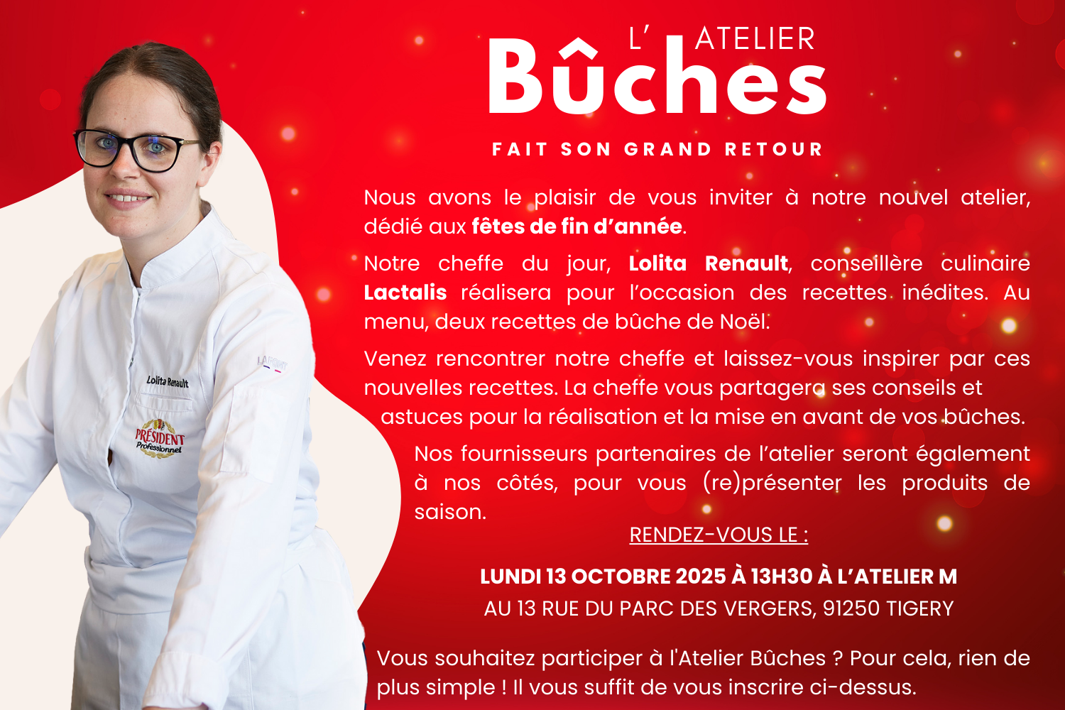Description atelier buches