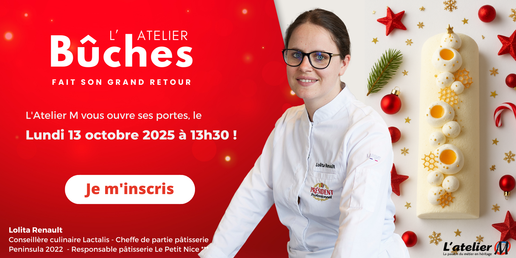 Encart Monel.pro Atelier bûches 2024